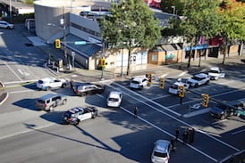 Charges laid in Surrey shootings near SkyTrain station, police office 